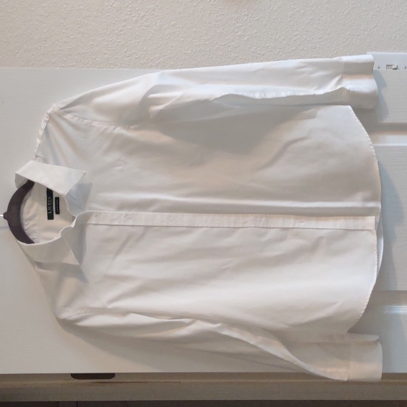 Lauren Ralph Lauren Tops - Lauren Ralph Lauren size large white button up long sleeve blouse